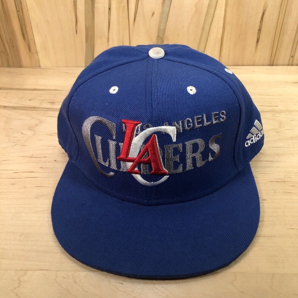 Adidas Los Angeles LA Clippers NBA Ball Cap Hat Flat Bill Snap Back New